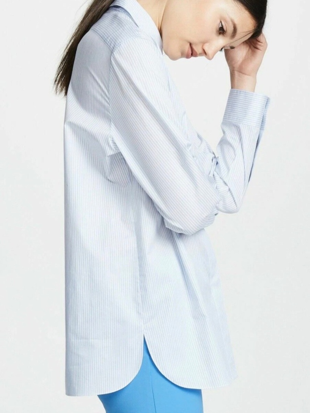 Theory | “Katsu” Striped Button Down | Medium